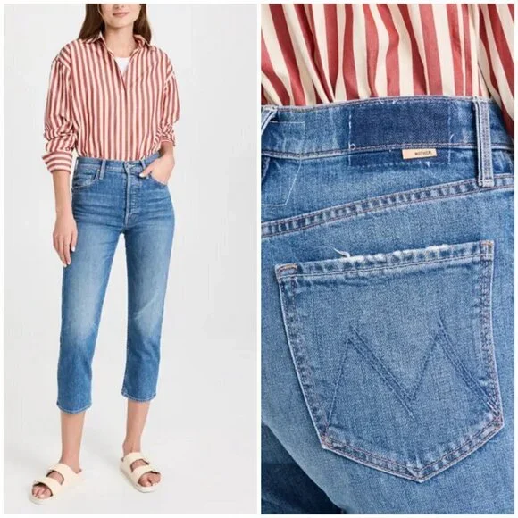 💕MOTHER SUPERIOR💕 The Tomcat Jeans ~ Kneeling On Stones 33 NWT